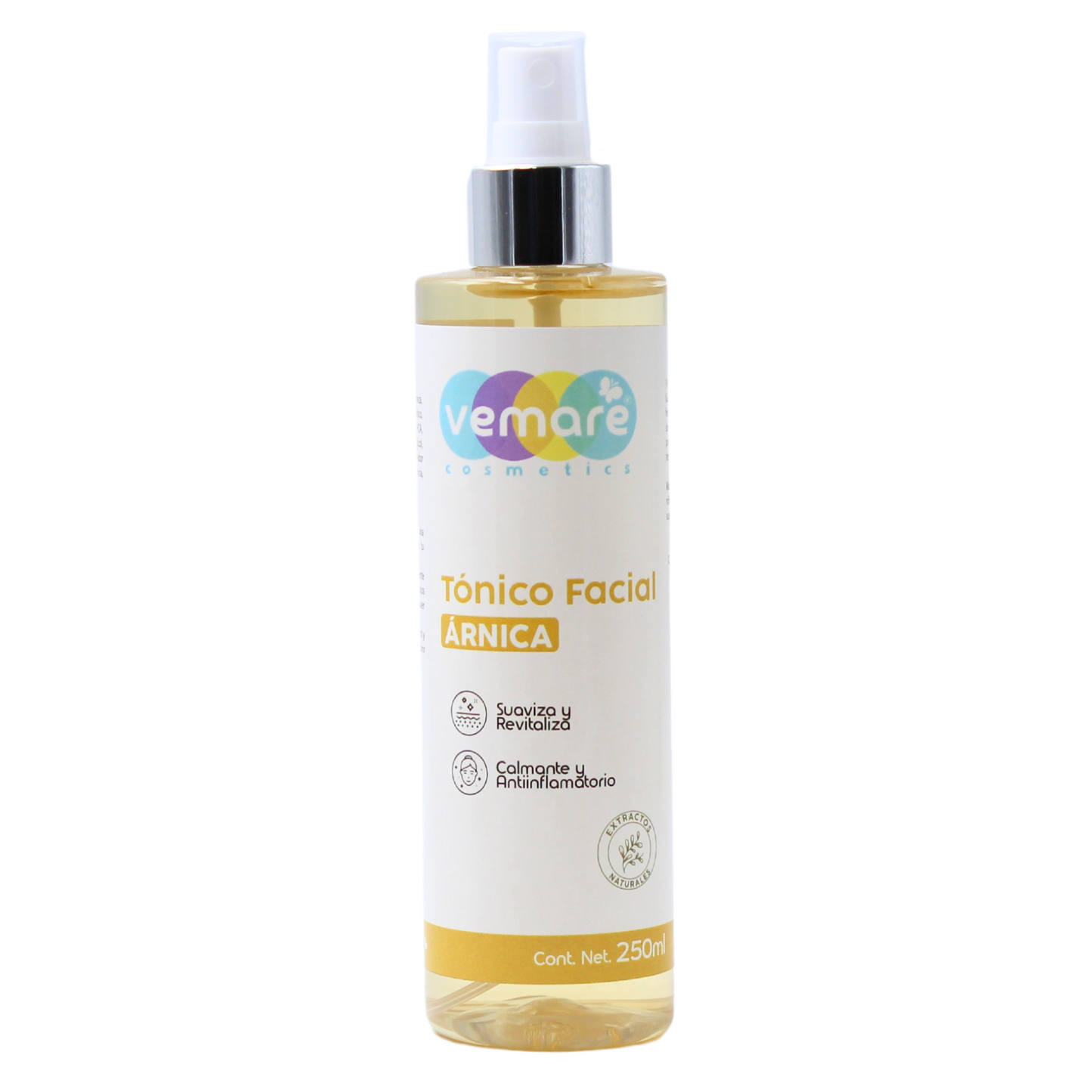 Tónico Facial De Árnica Vemare Calmante Piel Suave