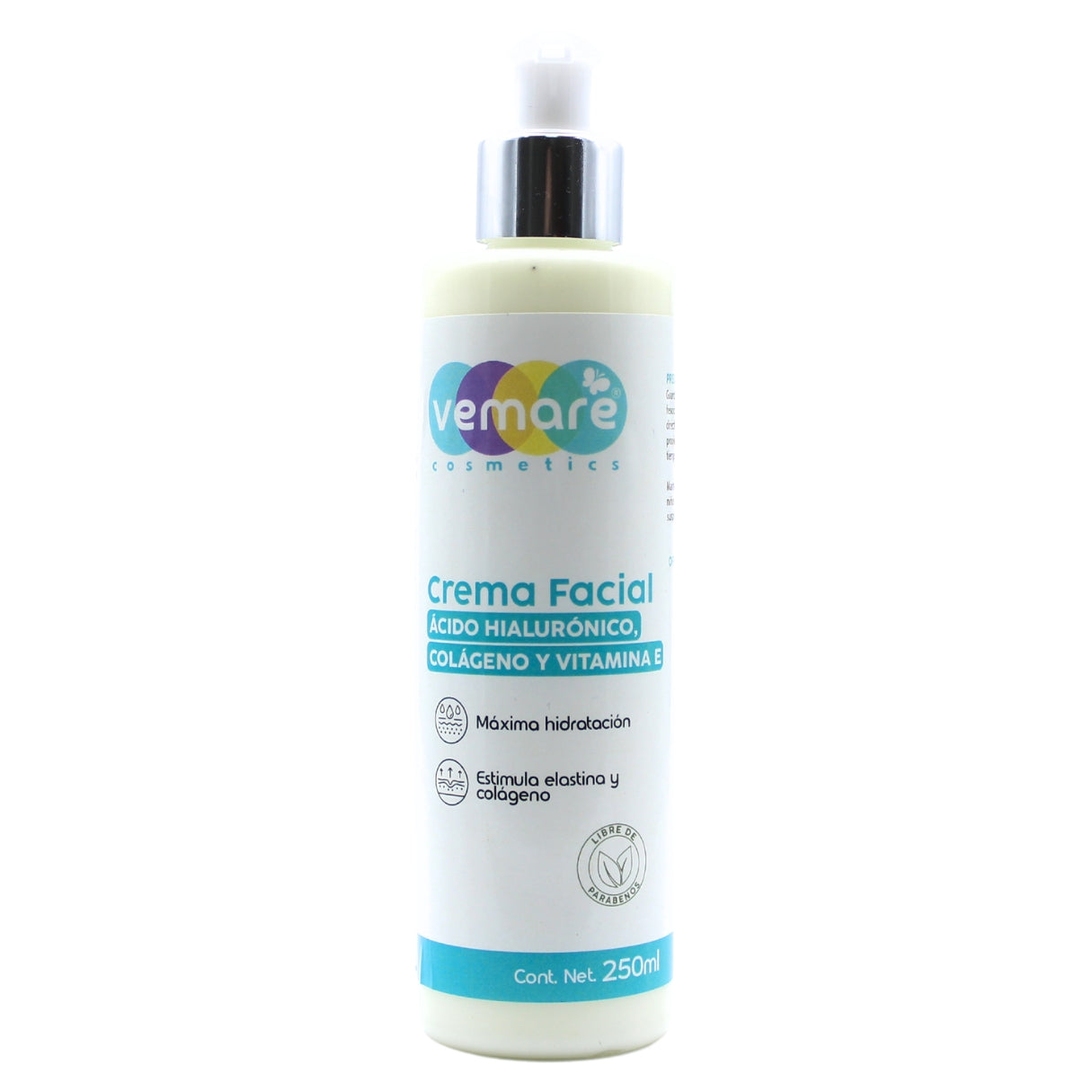 Crema Facial De Ácido Hialurónico, Colágeno, Vitamina E