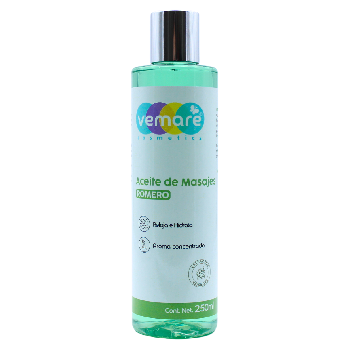 Aceite De Masajes Con Extracto De Romero Vemare