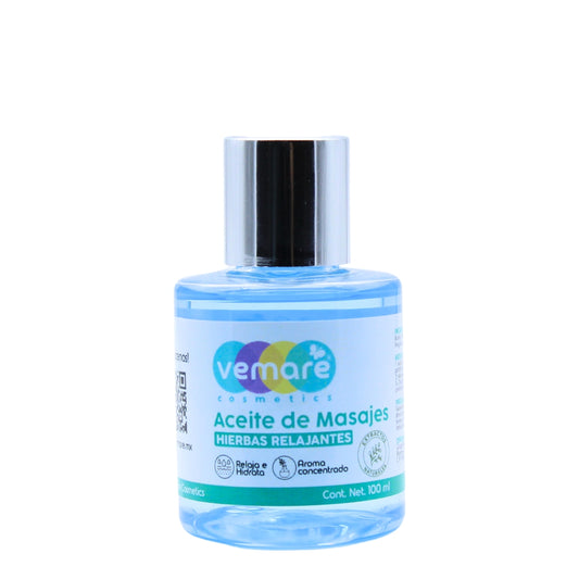 Aceite De Masajes De Hierbas Relajantes Vemare Hidrata