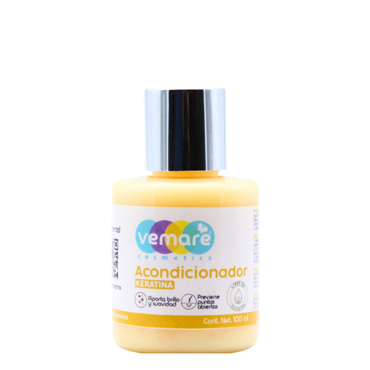 Acondicionador De Keratina Vemare Brillo Y Suavidad