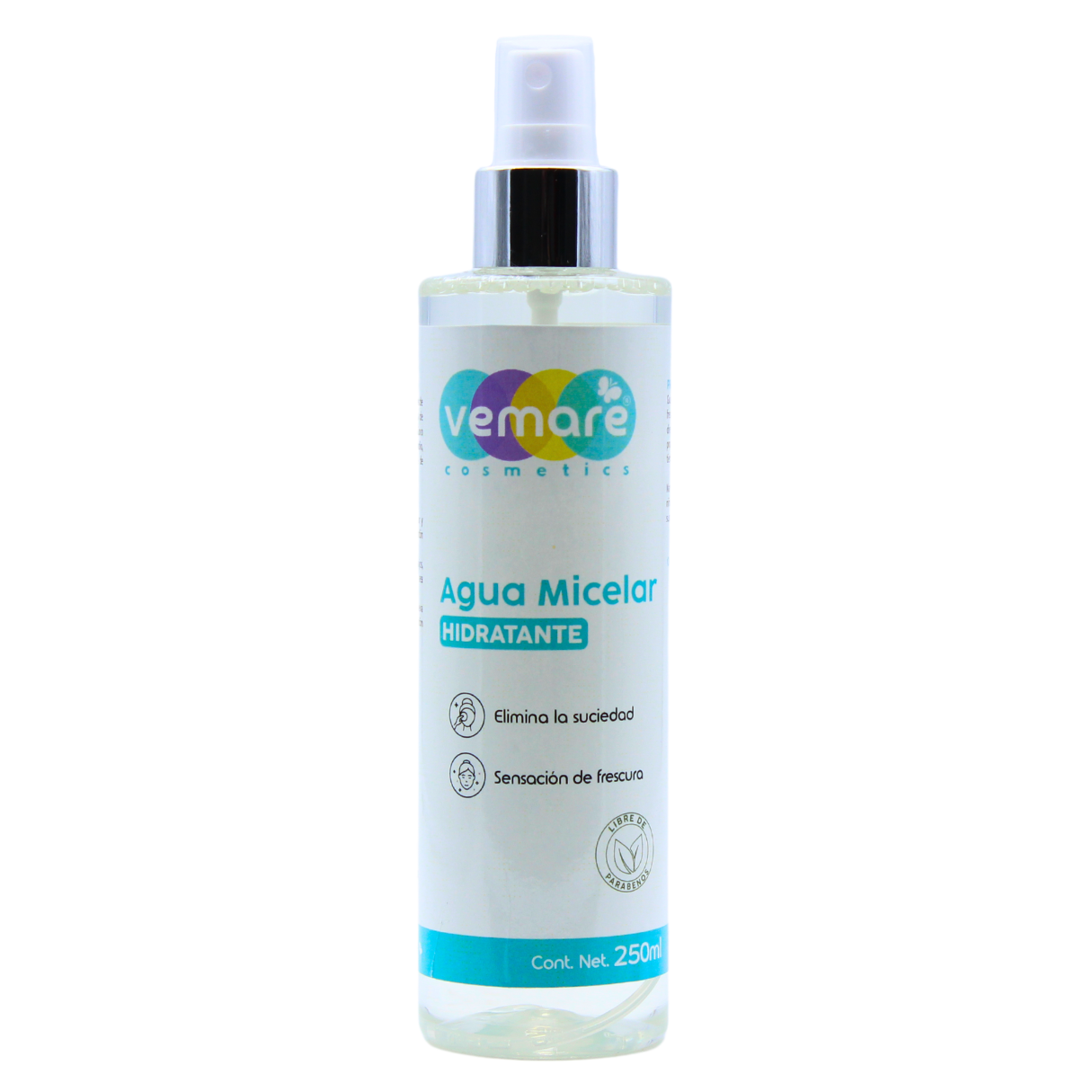 Agua Micelar Limpia, Desmaquilla Y Hidrata Vemare