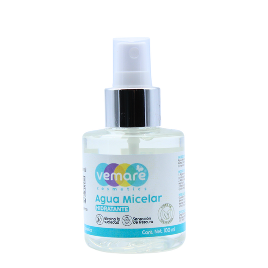 Agua Micelar Limpia, Desmaquilla Y Hidrata Vemare