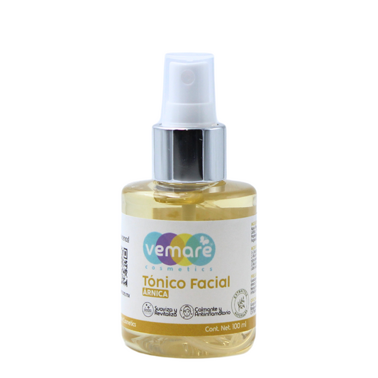 Tónico Facial De Árnica Vemare Calmante Piel Suave