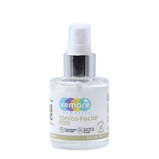 Tónico Facial De Avena Vemare Calmante Y Suavizante