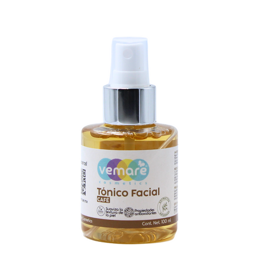 Tónico Facial De Café Vemare Antioxidante