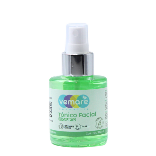 Tónico Facial Eucalipto Vemare Refresca Y Purifica