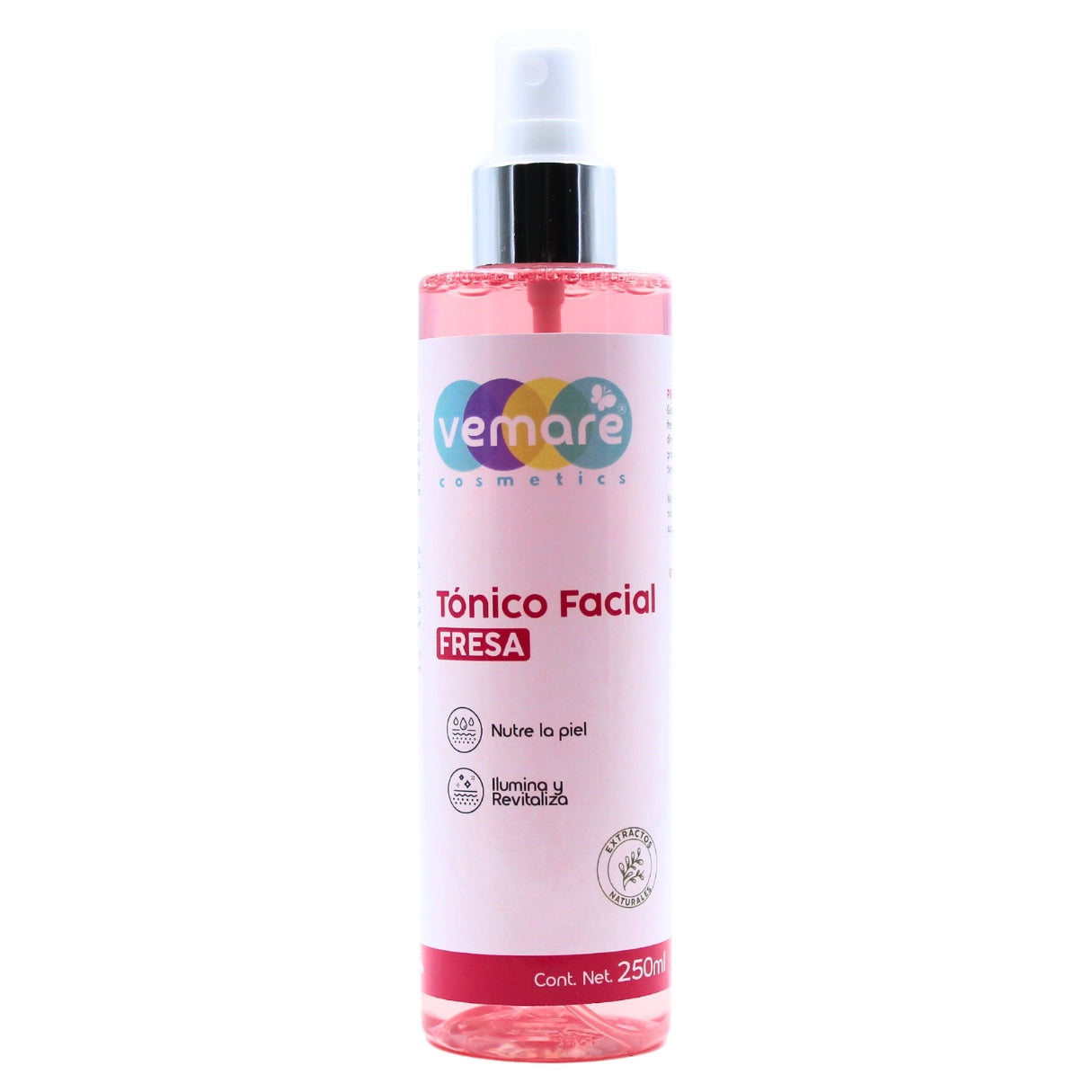 Tónico Facial De Fresa Vemare todo tipo de piel