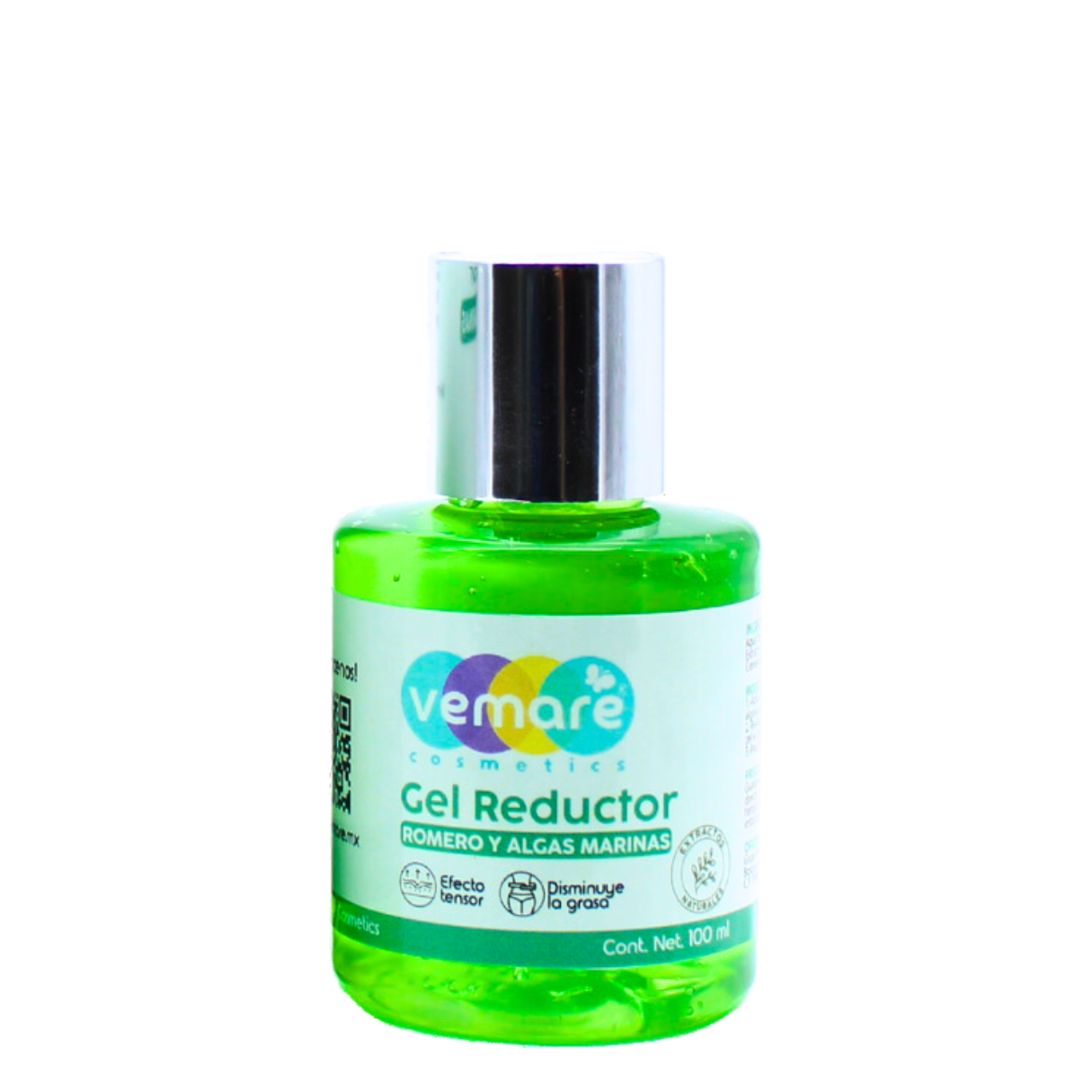 Gel Reductor De Romero Y Algas Marinas Vemare