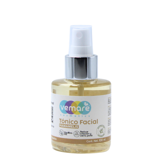 Tónico Facial De Hamamelis Vemare Piel Balanceada 100ML