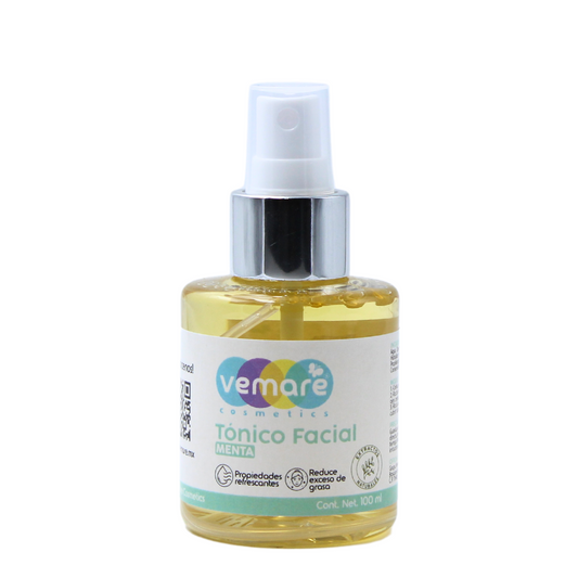 Tónico Facial De Menta Vemare Anti-ácne Y Refrescante