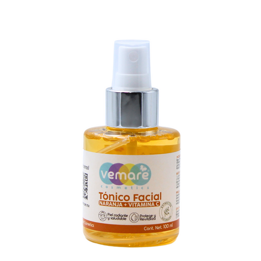 Tónico Facial De Naranja + Vitamina C Vemare Renueva
