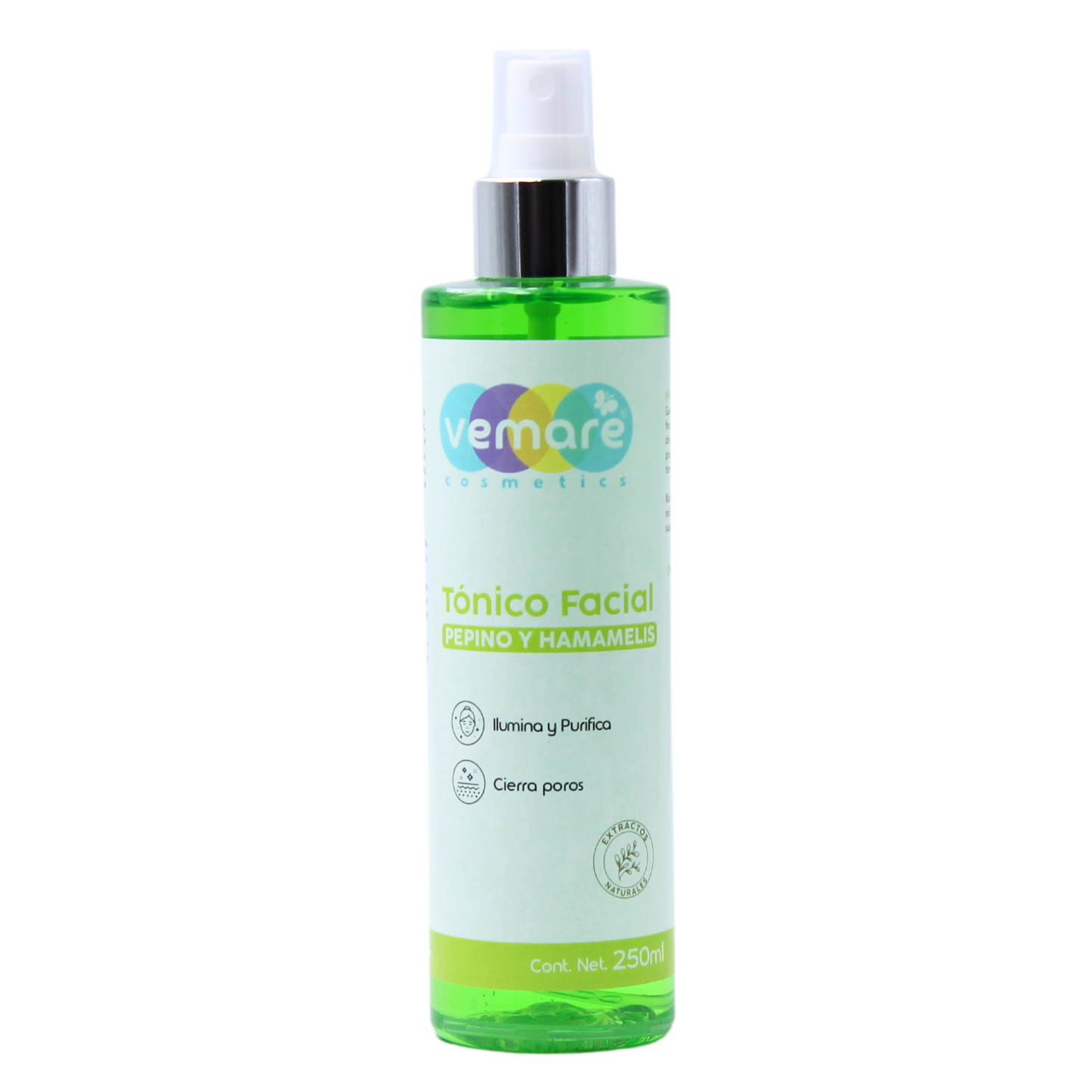 Tónico Facial Pepino Y Hamamelis Vemare Refrescante