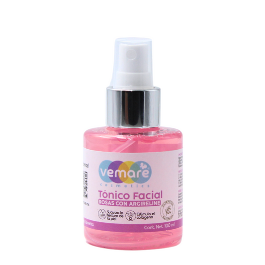 Tónico Facial Rosas Y Argireline Vemare Anti-arrugas