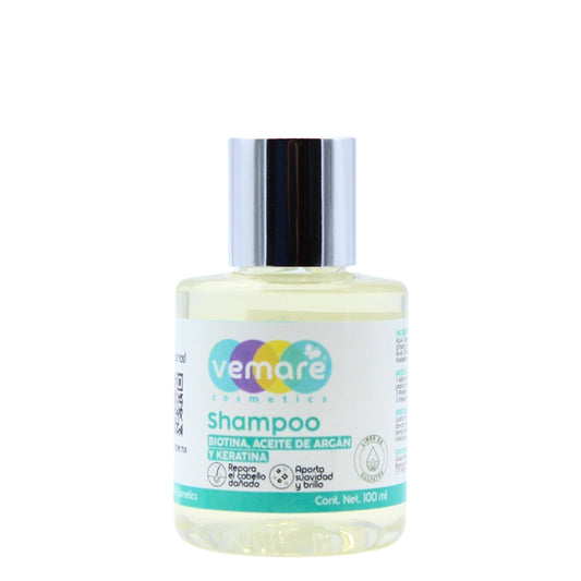 Shampoo De Biotina, Aceite De Argán Y Keratina Vemare