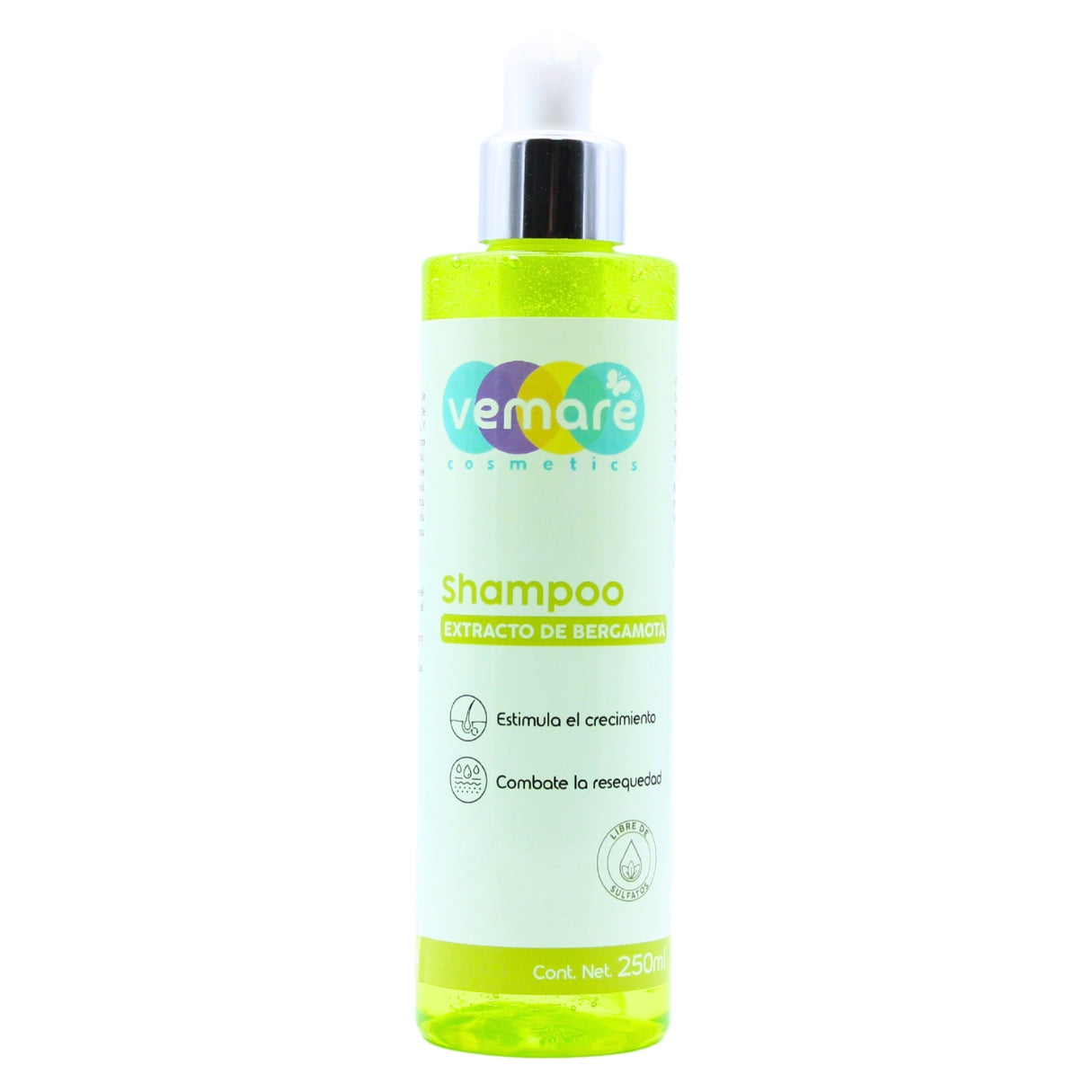 Shampoo De Bergamota Vemare Fortalecedor
