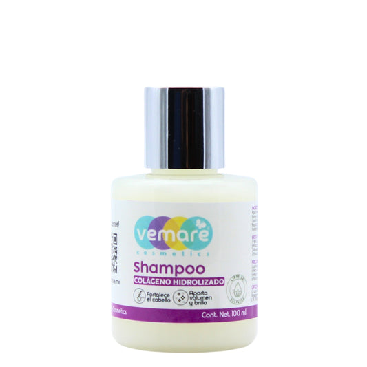 Shampoo De Colágeno Hidrolizado Vemare Volumen, Brillo