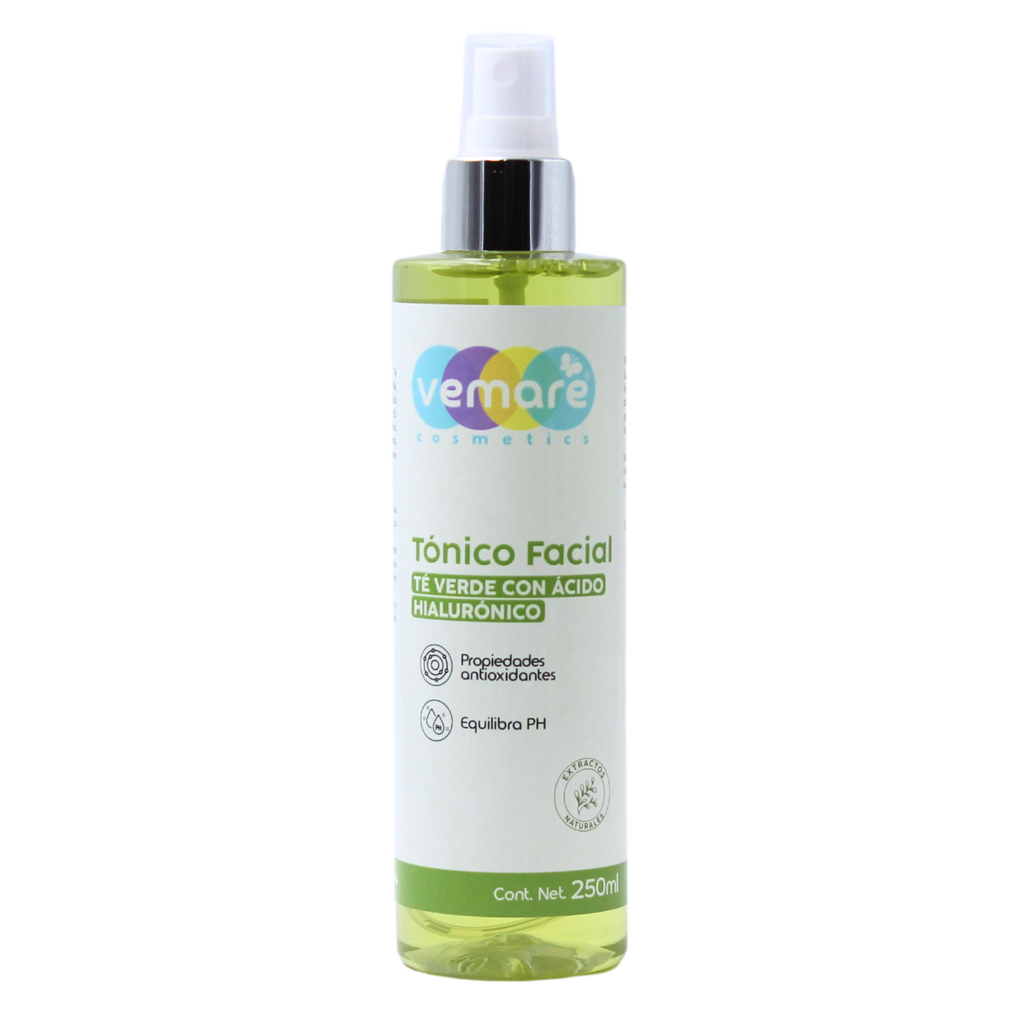 Tónico Facial De Té Verde Y Ácido Hialurónico Vemare